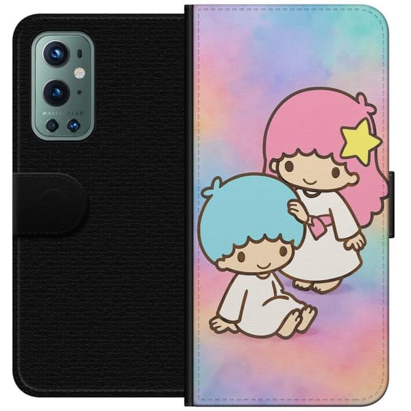 OnePlus 9 Pro Lompakkokotelo Kawaii Sanrio Kiki Lola Little Twin Stars