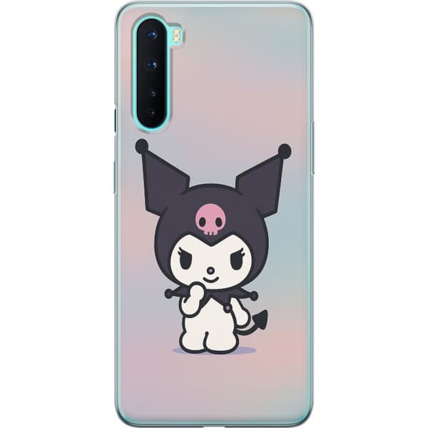 OnePlus Nord Genomskinligt Skal Kawaii Sanrio Kuromi