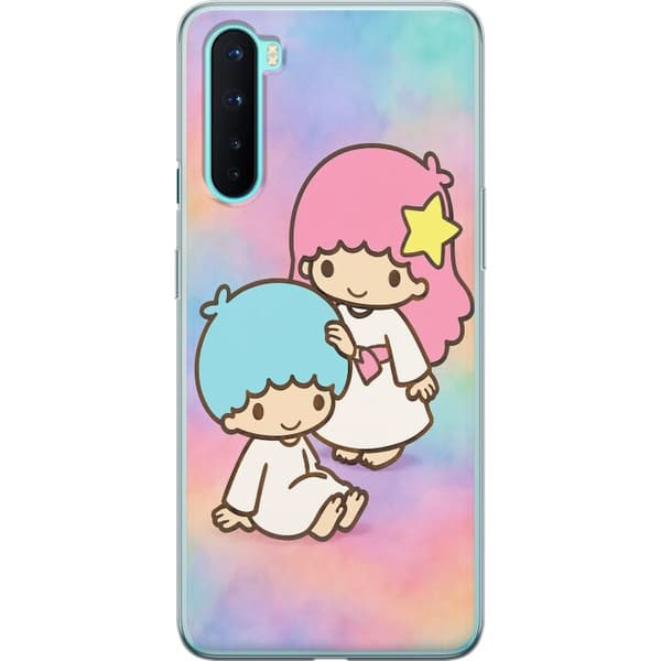 OnePlus Nord Gjennomsiktig deksel Kawaii Sanrio Kiki Lola Little Twin Stars