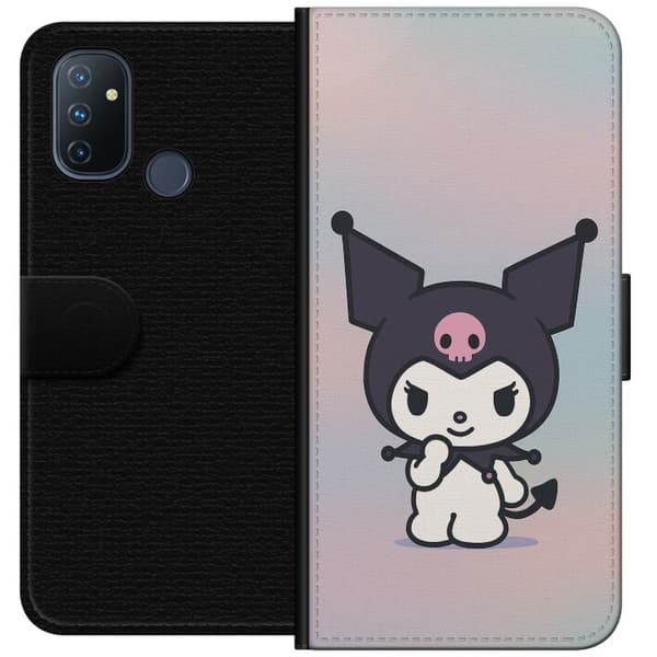 OnePlus Nord N100 Tegnebogsetui Kawaii Sanrio Kuromi