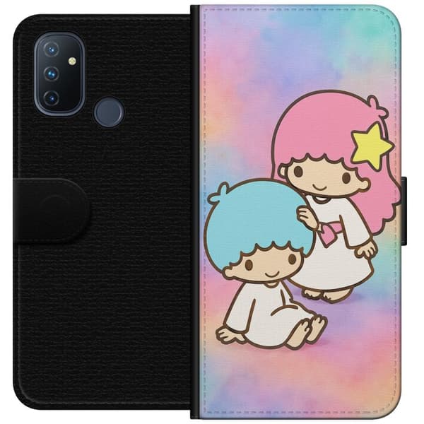 OnePlus Nord N100 Lommeboketui Kawaii Sanrio Kiki Lola Little Twin Stars