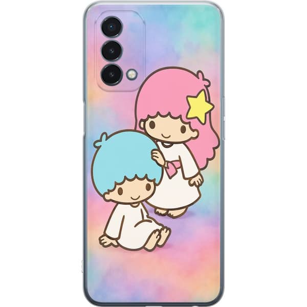 OnePlus Nord N200 5G Läpinäkyvä kuori Kawaii Sanrio Kiki Lola Little Twin Stars