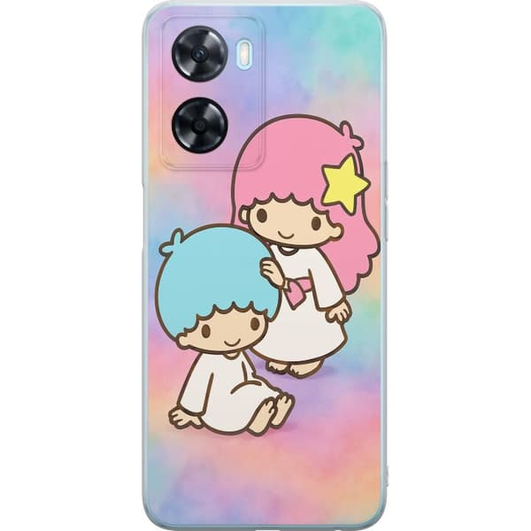OnePlus Nord N20 SE Läpinäkyvä kuori Kawaii Sanrio Kiki Lola Little Twin Stars