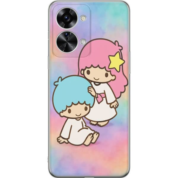 OnePlus Nord 2T Gjennomsiktig deksel Kawaii Sanrio Kiki Lola Little Twin Stars