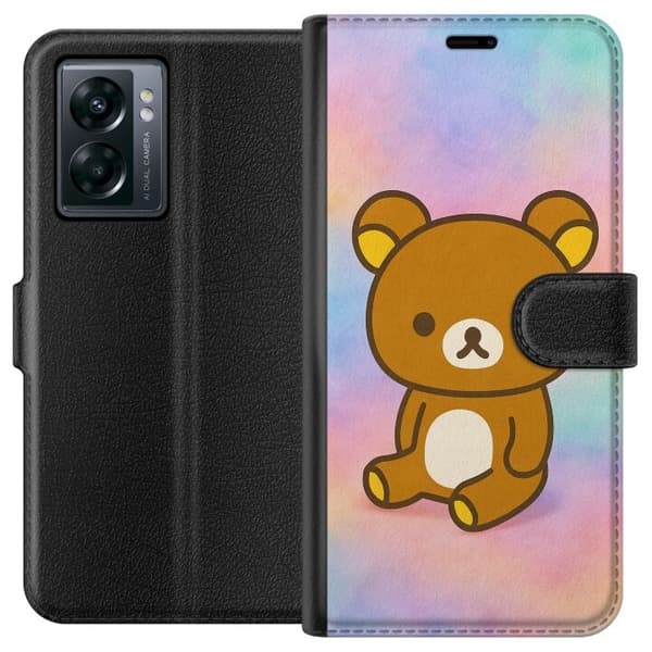 OnePlus Nord N300 Lommeboketui Kawaii Sanrio Rilakkuma