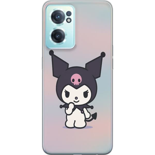 OnePlus Nord CE 2 5G Gjennomsiktig deksel Kawaii Sanrio Kuromi