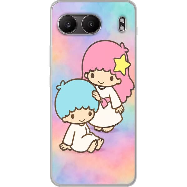 OnePlus Nord 4 Gennemsigtig cover Kawaii Sanrio Kiki Lola Little Twin Stars