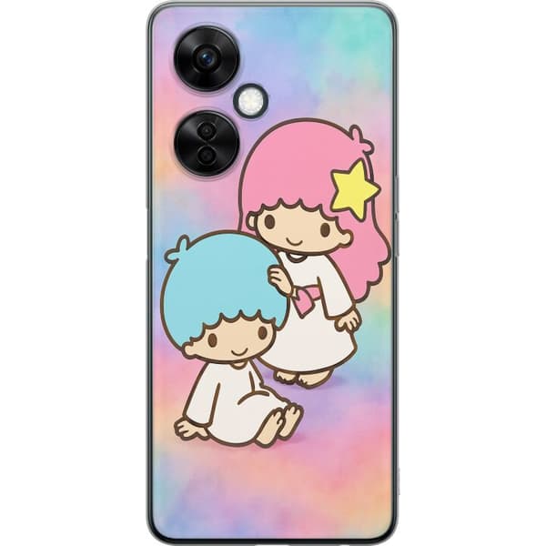 OnePlus Nord CE3 Gennemsigtig cover Kawaii Sanrio Kiki Lola Little Twin Stars
