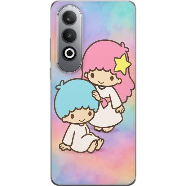 OnePlus Nord CE4 Gennemsigtig cover Kawaii Sanrio Kiki Lola Little Twin Stars