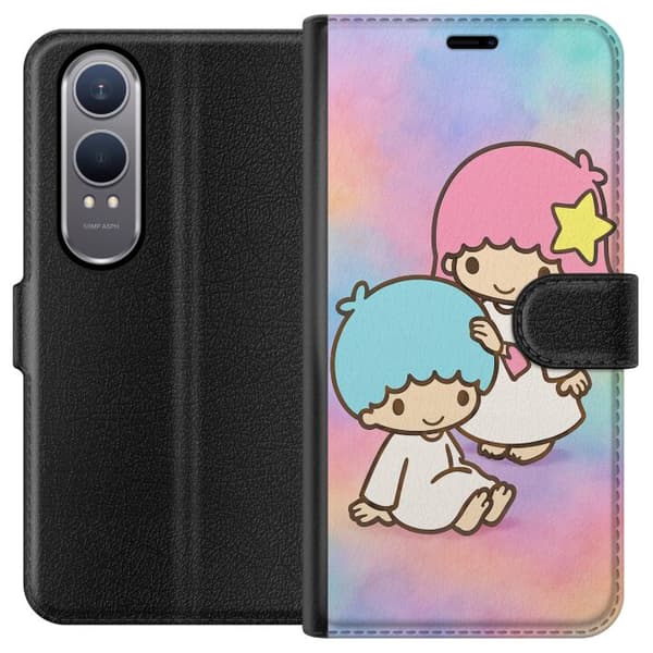 OnePlus Nord CE4 Lite Lommeboketui Kawaii Sanrio Kiki Lola Little Twin Stars