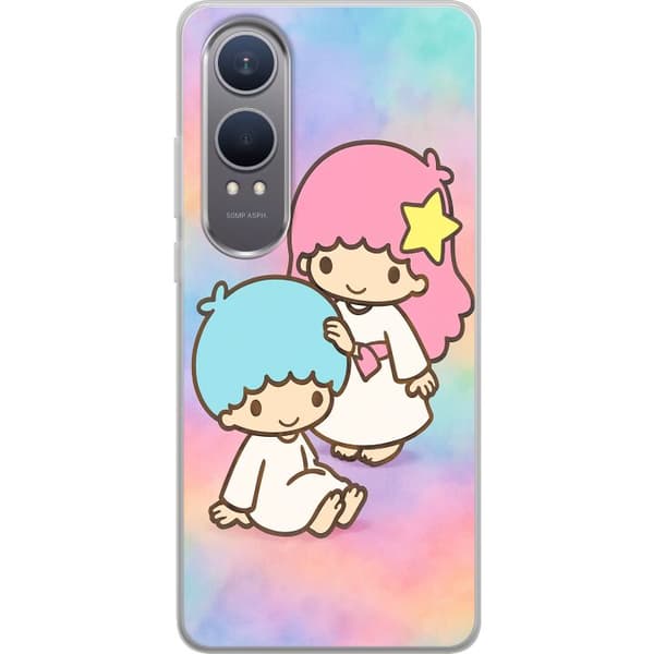 OnePlus Nord CE4 Lite Gennemsigtig cover Kawaii Sanrio Kiki Lola Little Twin Stars