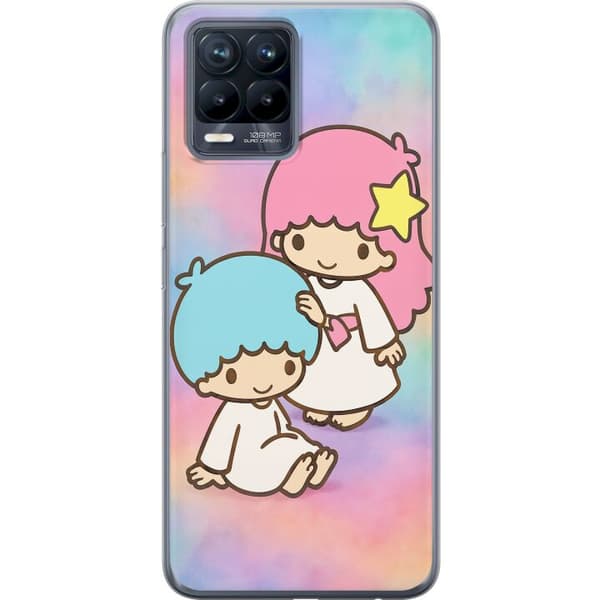 Realme 8 Gennemsigtig cover Kawaii Sanrio Kiki Lola Little Twin Stars