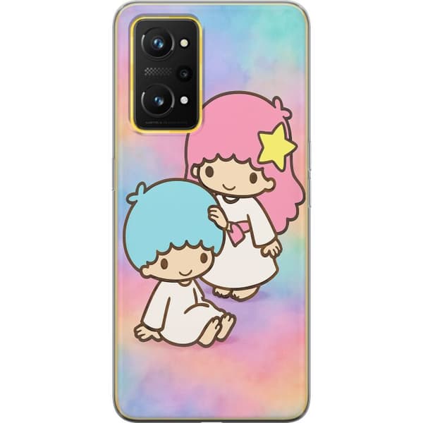 Realme GT Neo 3T Gennemsigtig cover Kawaii Sanrio Kiki Lola Little Twin Stars