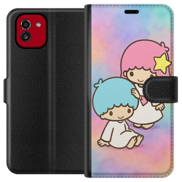 Samsung Galaxy A03 Lommeboketui Kawaii Sanrio Kiki Lola Little Twin Stars