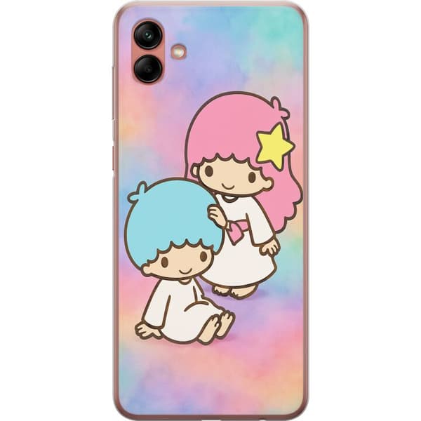 Samsung Galaxy A04 Gennemsigtig cover Kawaii Sanrio Kiki Lola Little Twin Stars