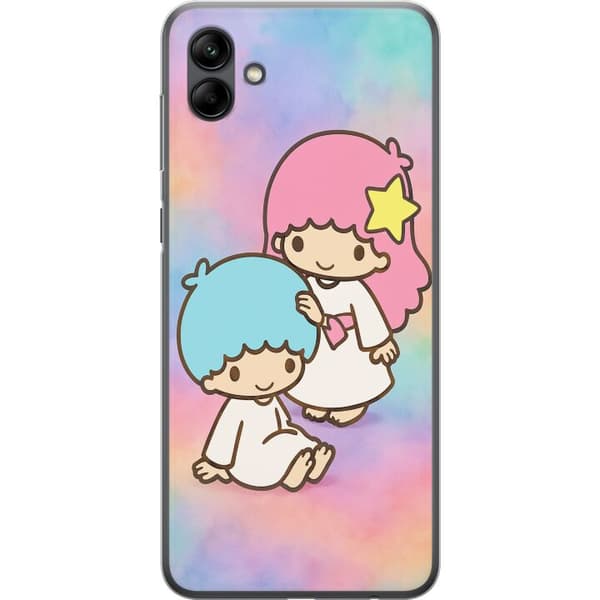 Samsung Galaxy A05 Genomskinligt Skal Kawaii Sanrio Kiki Lola Little Twin Stars