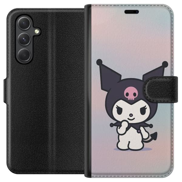 Samsung Galaxy A05s Tegnebogsetui Kawaii Sanrio Kuromi