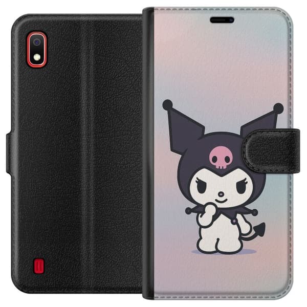 Samsung Galaxy A10 Lommeboketui Kawaii Sanrio Kuromi