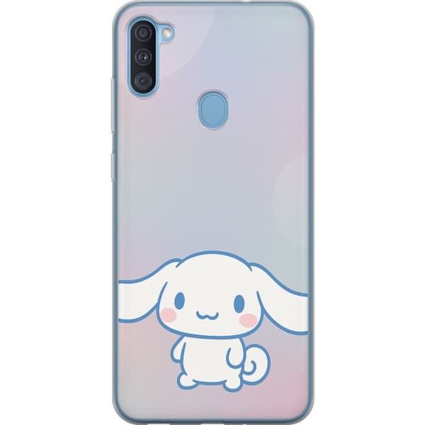Samsung Galaxy A11 Genomskinligt Skal Kawaii Sanrio Cinnamonroll