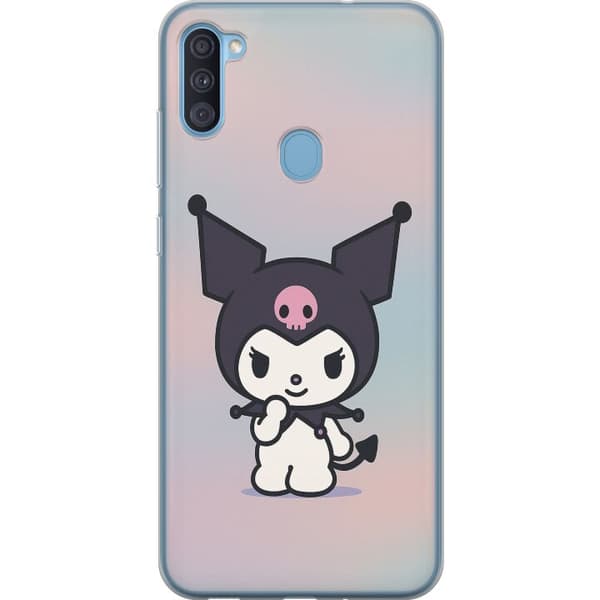 Samsung Galaxy A11 Gennemsigtig cover Kawaii Sanrio Kuromi