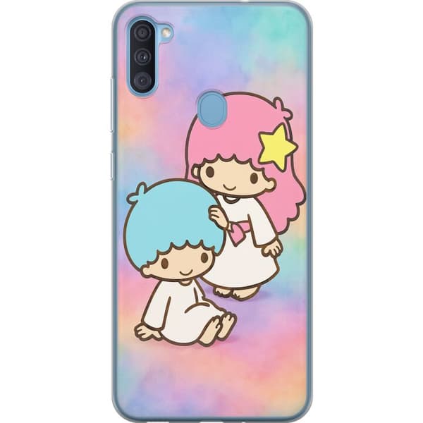 Samsung Galaxy A11 Gjennomsiktig deksel Kawaii Sanrio Kiki Lola Little Twin Stars