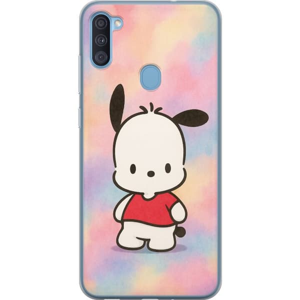 Samsung Galaxy A11 Gennemsigtig cover Kawaii Sanrio Pochacco