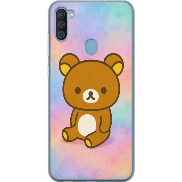 Samsung Galaxy A11 Gennemsigtig cover Kawaii Sanrio Rilakkuma