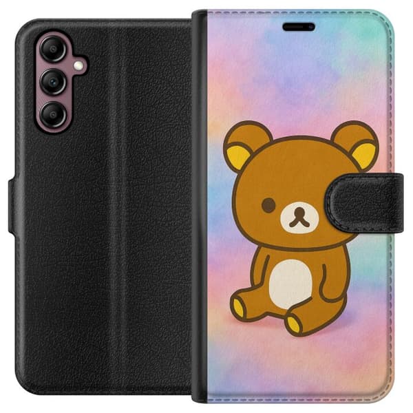 Samsung Galaxy A14 5G Tegnebogsetui Kawaii Sanrio Rilakkuma