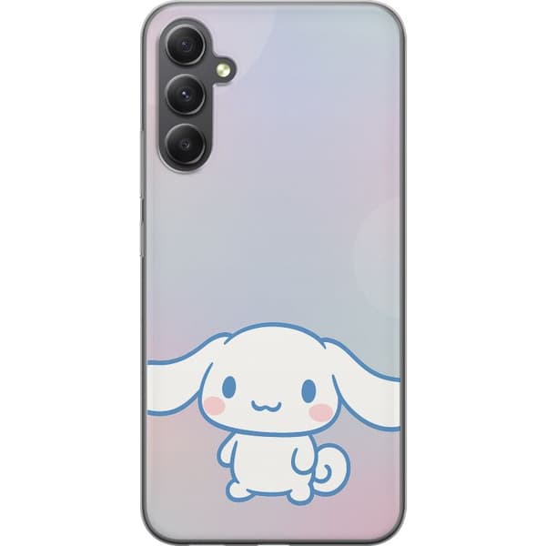 Samsung Galaxy A15 5G Läpinäkyvä kuori Kawaii Sanrio Cinnamonroll