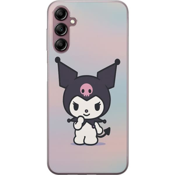 Samsung Galaxy A14 5G Läpinäkyvä kuori Kawaii Sanrio Kuromi