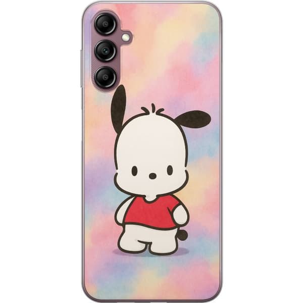 Samsung Galaxy A14 5G Läpinäkyvä kuori Kawaii Sanrio Pochacco