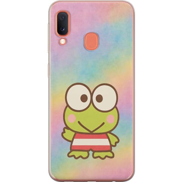 Samsung Galaxy A20e Genomskinligt Skal Kawaii Sanrio Keppori