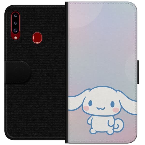 Samsung Galaxy A20s Lommeboketui Kawaii Sanrio Cinnamonroll