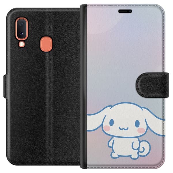 Samsung Galaxy A20e Tegnebogsetui Kawaii Sanrio Cinnamonroll