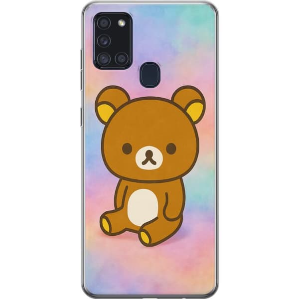Samsung Galaxy A21s Gennemsigtig cover Kawaii Sanrio Rilakkuma