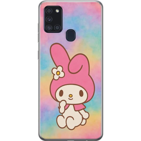 Samsung Galaxy A21s Genomskinligt Skal Kawaii Sanrio My Melody