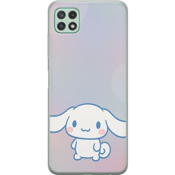 Samsung Galaxy A22 5G Läpinäkyvä kuori Kawaii Sanrio Cinnamonroll