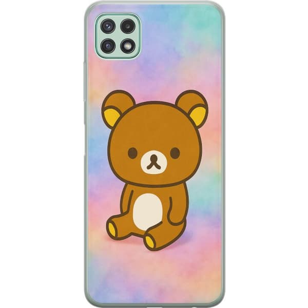 Samsung Galaxy A22 5G Gennemsigtig cover Kawaii Sanrio Rilakkuma