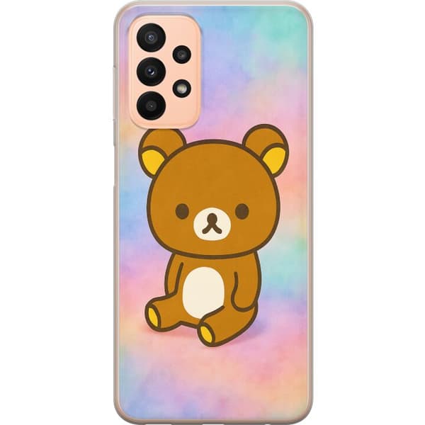 Samsung Galaxy A23 5G Genomskinligt Skal Kawaii Sanrio Rilakkuma