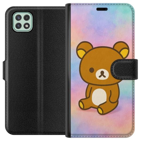Samsung Galaxy A22 5G Lommeboketui Kawaii Sanrio Rilakkuma