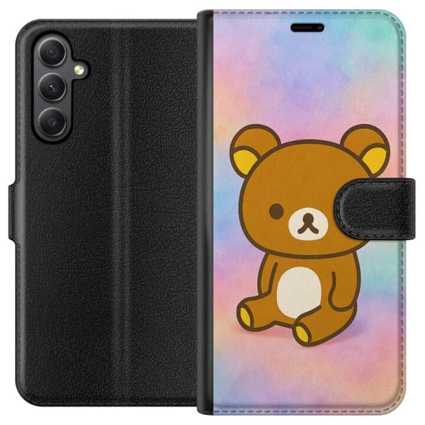 Samsung Galaxy A24 4G Tegnebogsetui Kawaii Sanrio Rilakkuma