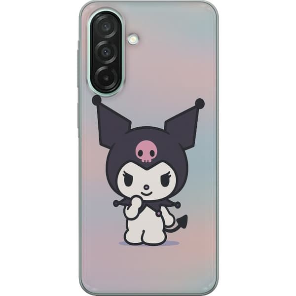 Samsung Galaxy A26 Gennemsigtig cover Kawaii Sanrio Kuromi