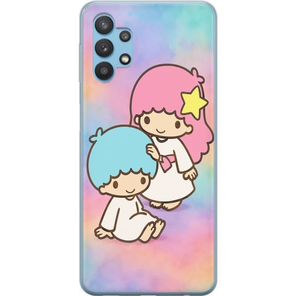 Samsung Galaxy A32 5G Gjennomsiktig deksel Kawaii Sanrio Kiki Lola Little Twin Stars