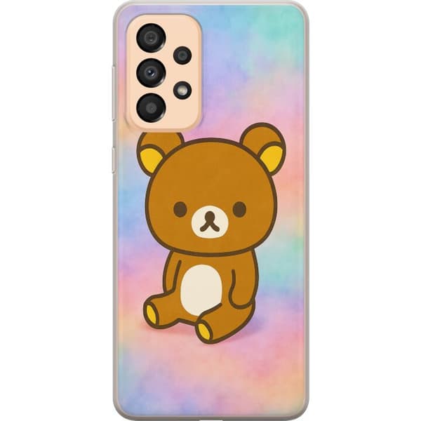 Samsung Galaxy A33 5G Gjennomsiktig deksel Kawaii Sanrio Rilakkuma