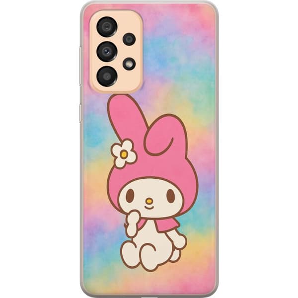 Samsung Galaxy A33 5G Läpinäkyvä kuori Kawaii Sanrio My Melody