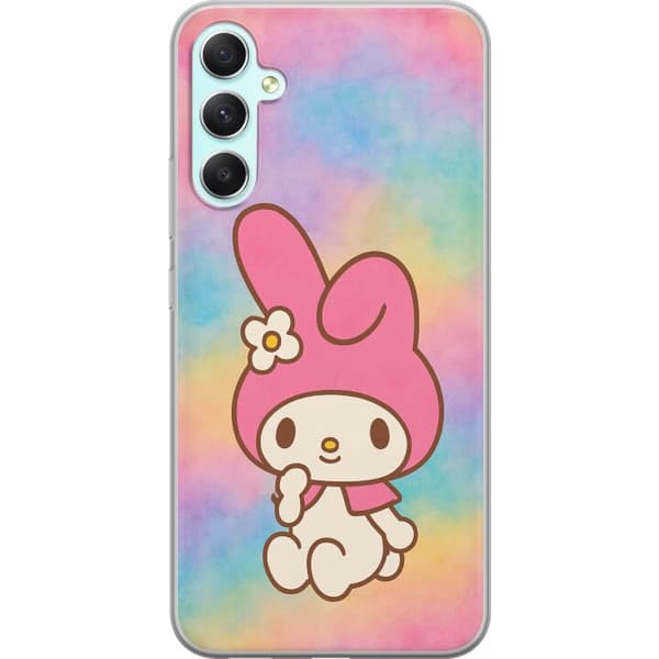 Samsung Galaxy A34 Läpinäkyvä kuori Kawaii Sanrio My Melody