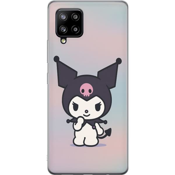 Samsung Galaxy A42 5G Gennemsigtig cover Kawaii Sanrio Kuromi