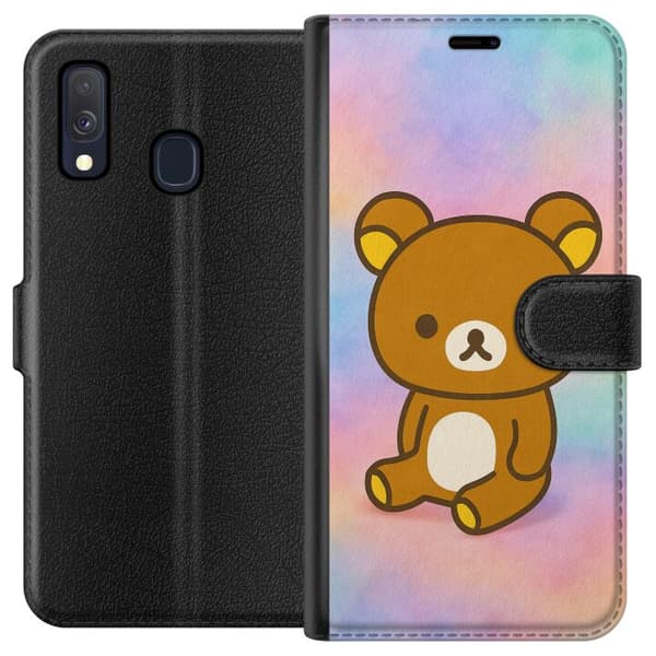 Samsung Galaxy A40 Lommeboketui Kawaii Sanrio Rilakkuma