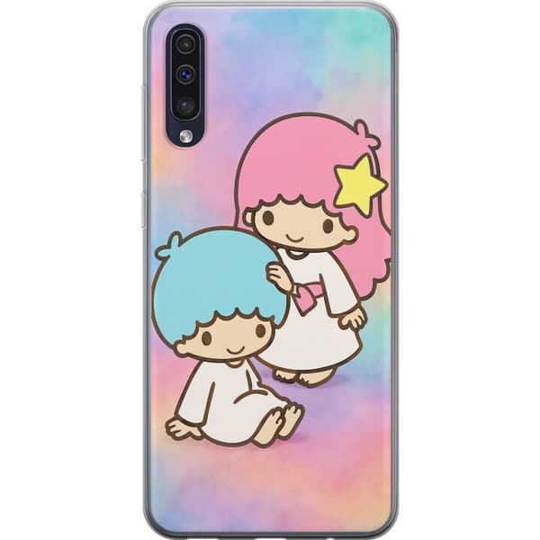 Samsung Galaxy A50 Genomskinligt Skal Kawaii Sanrio Kiki Lola Little Twin Stars