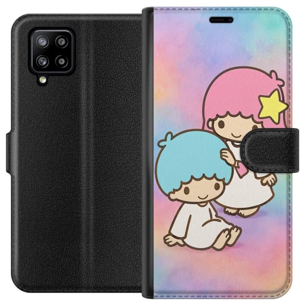 Samsung Galaxy A42 5G Tegnebogsetui Kawaii Sanrio Kiki Lola Little Twin Stars
